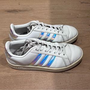 Adidas Women's multi Trainers sneakers Holographic Purple Stripes